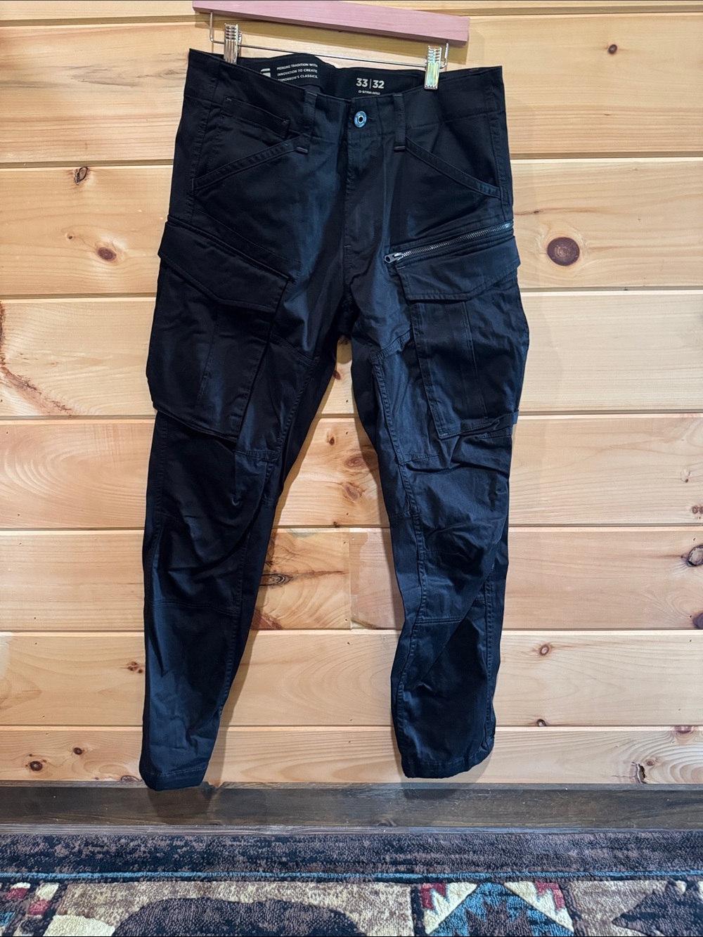 G-Star Black Men's Cargo Pants